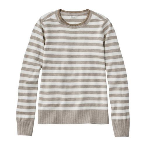 Women's L.L.Bean Essential Merino Wool Crewneck Pullover Sweater - Primary Image