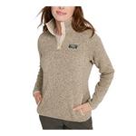 Women's L.L.Bean Sweater 1/4 Snap Fleece Pullover - Thumbnail 1 of 3