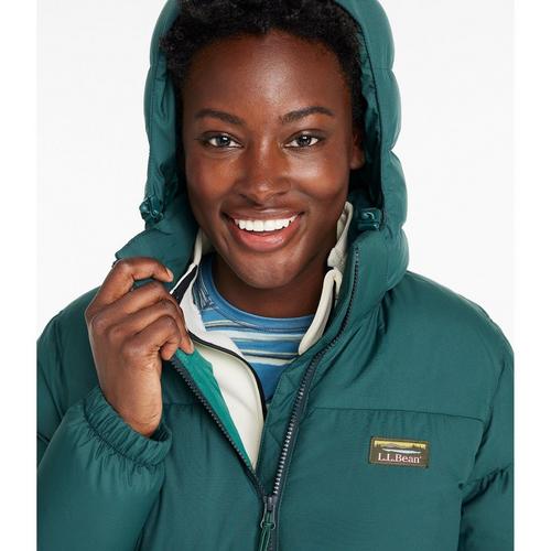 Women's L.L.Bean Mountain Classic Down Hooded Jacket - Primary Image