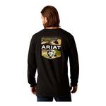 Men's Ariat Lotf Camo Shield Long Sleeve T-Shirt - Thumbnail 1 of 3
