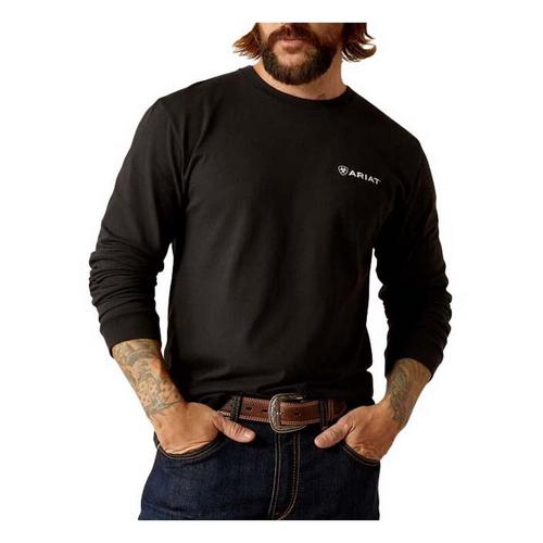 Men's Ariat Lotf Camo Shield Long Sleeve T-Shirt - Primary Image