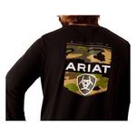 Men's Ariat Lotf Camo Shield Long Sleeve T-Shirt - Thumbnail 3 of 3