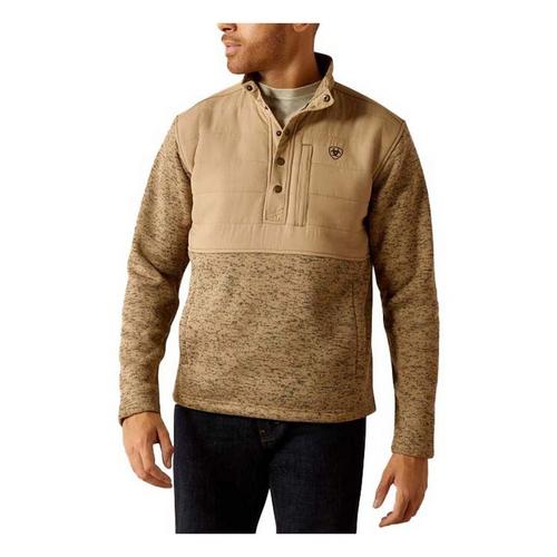 Men's Ariat Big & Tall Caldwell Reinforced Snap 1/4 Snap Pullover - Primary Image