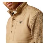 Men's Ariat Big & Tall Caldwell Reinforced Snap 1/4 Snap Pullover - Thumbnail 3 of 6