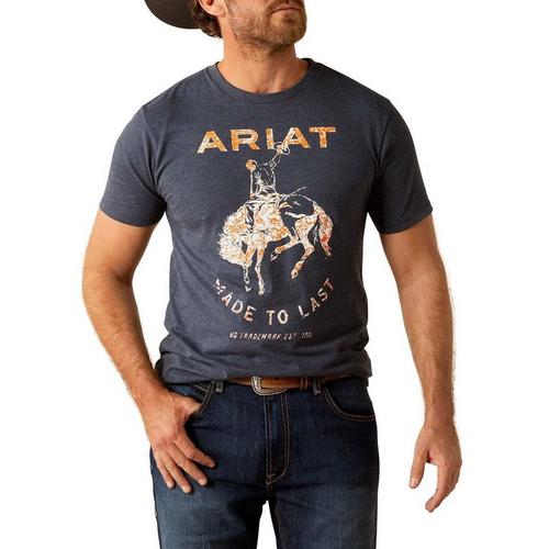 Men's Ariat Made to Last Bronco T-Shirt - Primary Image