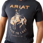 Men's Ariat Made to Last Bronco T-Shirt - Thumbnail 2 of 3