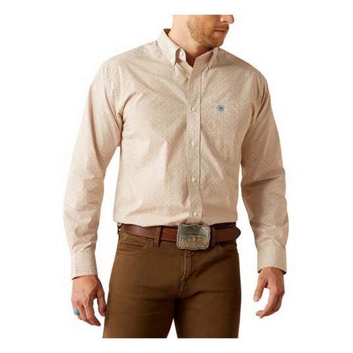 Men's Ariat Johnny Long Sleeve Button Up Shirt - Primary Image