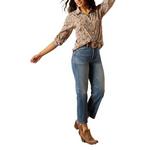 Women's Ariat Homestyle Long Sleeve Button Up Shirt - Thumbnail 3 of 4