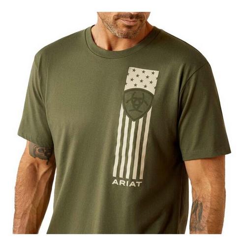 Men's Ariat Patriot Stripe T-Shirt - Primary Image