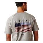Men's Ariat Rebar Cotton Strong Groundbreaker T-Shirt - Thumbnail 3 of 5