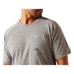 Men's Ariat Rebar Cotton Strong Groundbreaker T-Shirt - Thumbnail 4 of 5