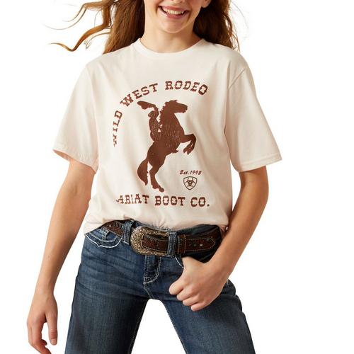 Girls' Ariat Wild West Rodeo T-Shirt - Primary Image