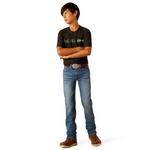 Boys' Ariat B5 Norwich Slim Fit Straight Jeans - Thumbnail 2 of 3
