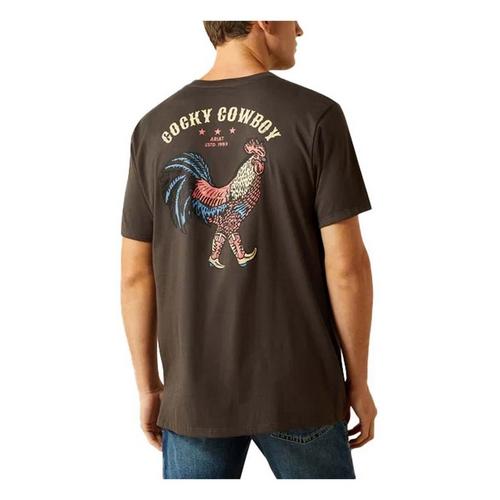 Men's Ariat Cocky Cowboy Graphic T-Shirt - Primary Image