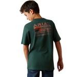 Kids' Ariat Rustic Wood Flag T-Shirt - Thumbnail 1 of 3