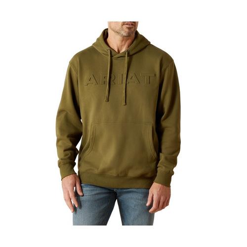 Men's Ariat Embossed Logo Hoodie - Primary Image