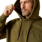 Men's Ariat Embossed Logo Hoodie - Thumbnail 3 of 3