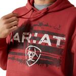 Men's Ariat Liquid Stamp Flag Hoodie - Thumbnail 3 of 3