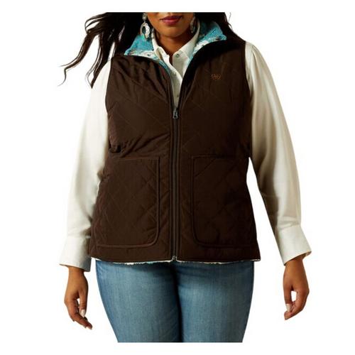 Women's Ariat Dilon 2.0 Reversible Vest - Primary Image