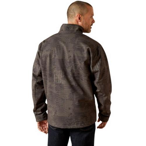 Men's Ariat Patriot Flag Softshell Jacket