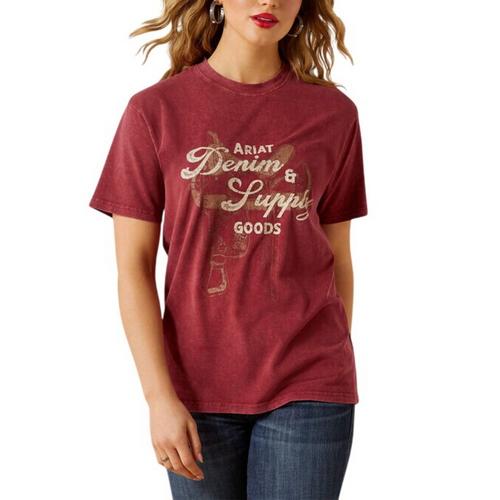 Women's Ariat Denim and Supply T-Shirt - Primary Image