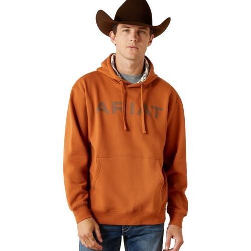 Men's Ariat Stitch Shield Logo Hoodie - Primary Image