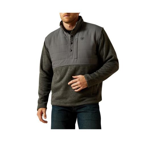 Men's Ariat Big & Tall Caldwell Reinforced Snap 1/4 Snap Pullover - Primary Image