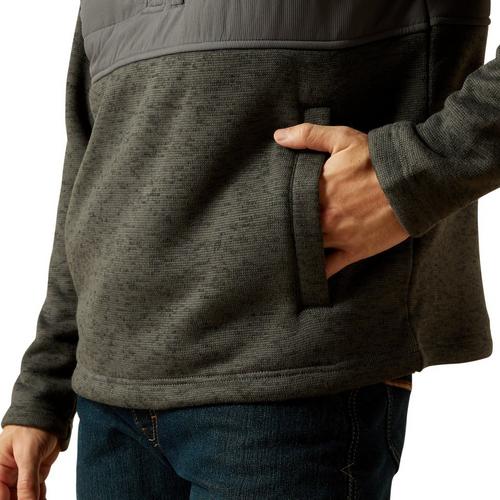 Men's Ariat Big & Tall Caldwell Reinforced Snap 1/4 Snap Pullover - Primary Image