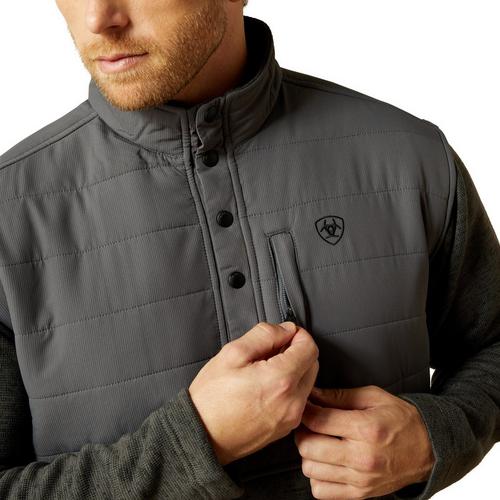 Men's Ariat Big & Tall Caldwell Reinforced Snap 1/4 Snap Pullover - Primary Image