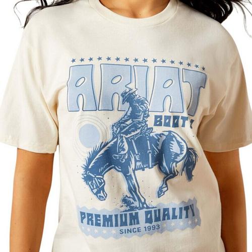 Women's Ariat Retro Block Poster T-Shirt - Primary Image