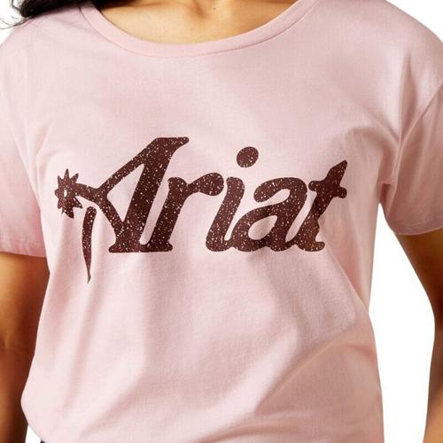Women's Ariat Spur Script T-Shirt - Primary Image