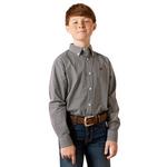 Boys' Ariat Tobias Classic Fit Long Sleeve Button Up Shirt - Thumbnail 1 of 3
