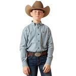 Boys' Ariat Pro Series Townes Classic Fit Long Sleeve Button Up Shirt - Thumbnail 1 of 3