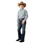 Boys' Ariat Pro Series Townes Classic Fit Long Sleeve Button Up Shirt - Thumbnail 3 of 3