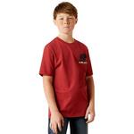 Kids' Ariat Buffalo USA Flag T-Shirt - Thumbnail 2 of 3