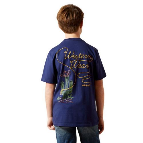 Kids' Ariat Neon Cactus T-Shirt - Primary Image