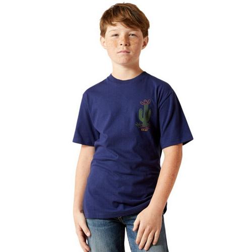 Kids' Ariat Neon Cactus T-Shirt - Primary Image