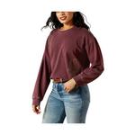 Women's Ariat Valley Crewneck Sweatshirt - Thumbnail 1 of 5