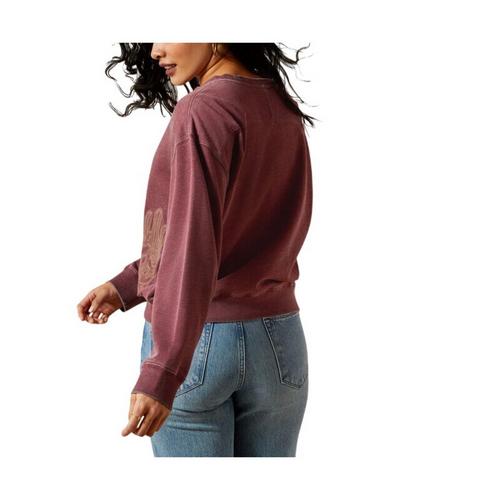 Women's Ariat Valley Crewneck Sweatshirt - Primary Image