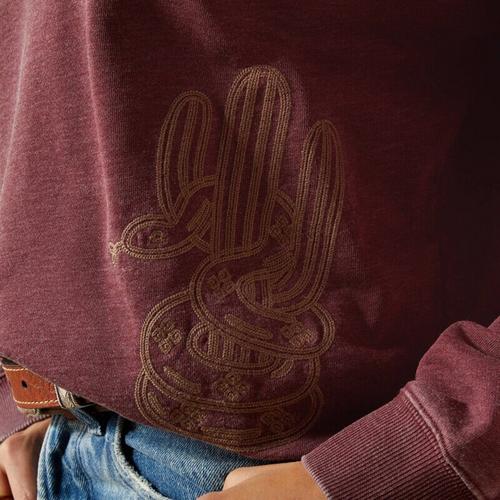 Women's Ariat Valley Crewneck Sweatshirt - Primary Image