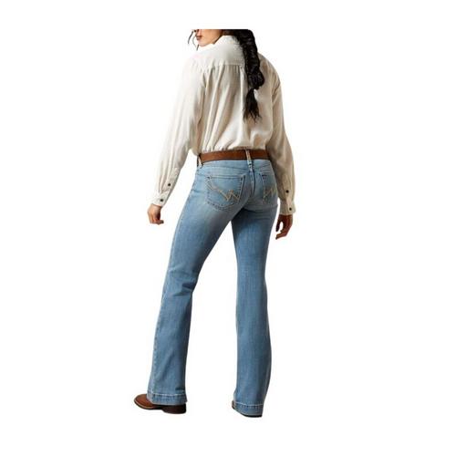 Women's Ariat Giovana Trouser Slim Fit Bootcut Jeans - Primary Image