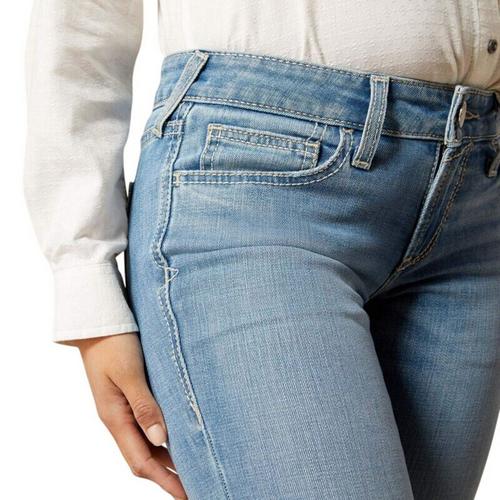 Women's Ariat Giovana Trouser Slim Fit Bootcut Jeans - Primary Image