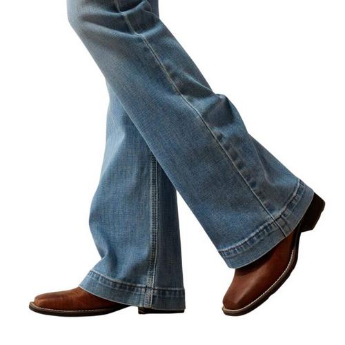 Women's Ariat Giovana Trouser Slim Fit Bootcut Jeans - Primary Image