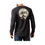 Men's Ariat Circle A Long Sleeve T-Shirt - Thumbnail 1 of 4