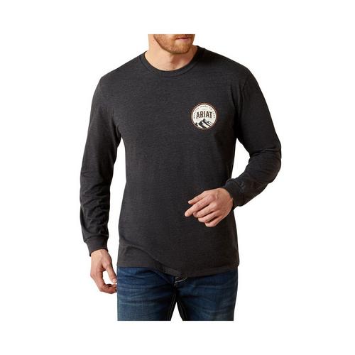Men's Ariat Circle A Long Sleeve T-Shirt - Primary Image