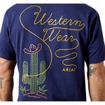 Men's Ariat Neon Cactus T-Shirt - Thumbnail 3 of 4