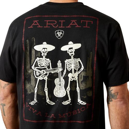Men's Ariat Grateful Muertos T-Shirt - Primary Image