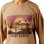 Women's Ariat Canvas Oversized Long Sleeve T-Shirt - Thumbnail 7 of 7