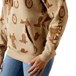 Women's Ariat Logo 2.0 Hoodie - Thumbnail 2 of 4