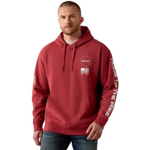 Men's Ariat Sponsor Patriot Hoodie - Primary Image